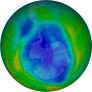Antarctic Ozone 2022-08-27